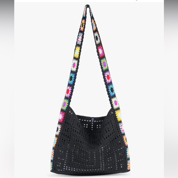Handbags - 🆕 Crochet Beach Tote Bag Summer Vacation Hobo Tote Knit Bags for Women Mesh